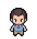 Andy Bernard walking animation
