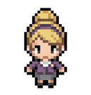 Angela Martin walking animation