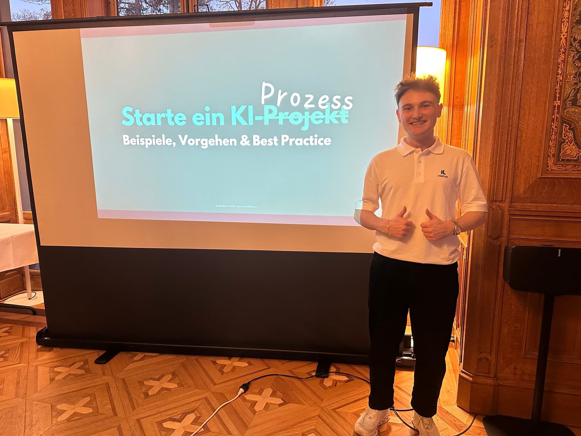 Presenting AI implementations to executives