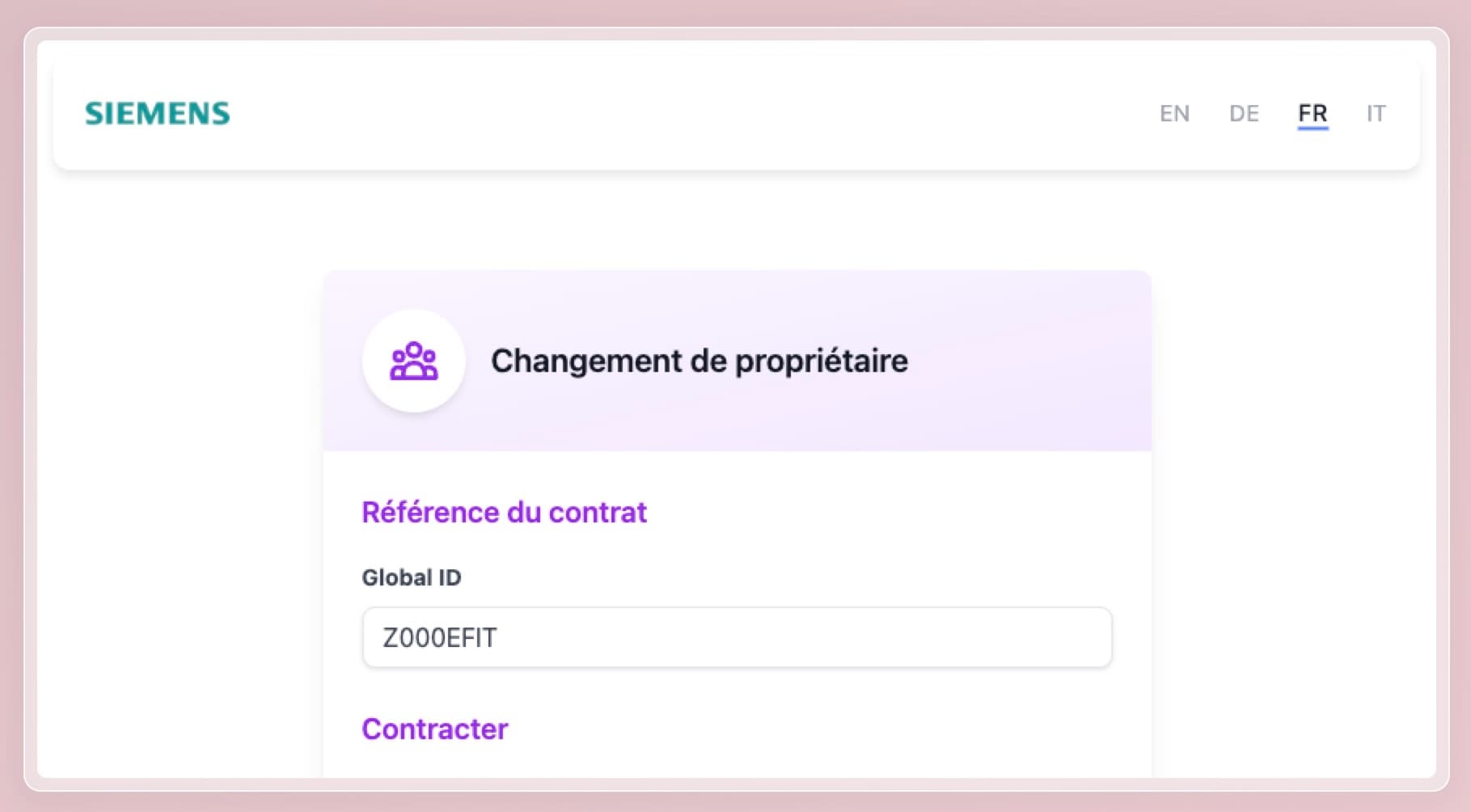 Multilingual Interface