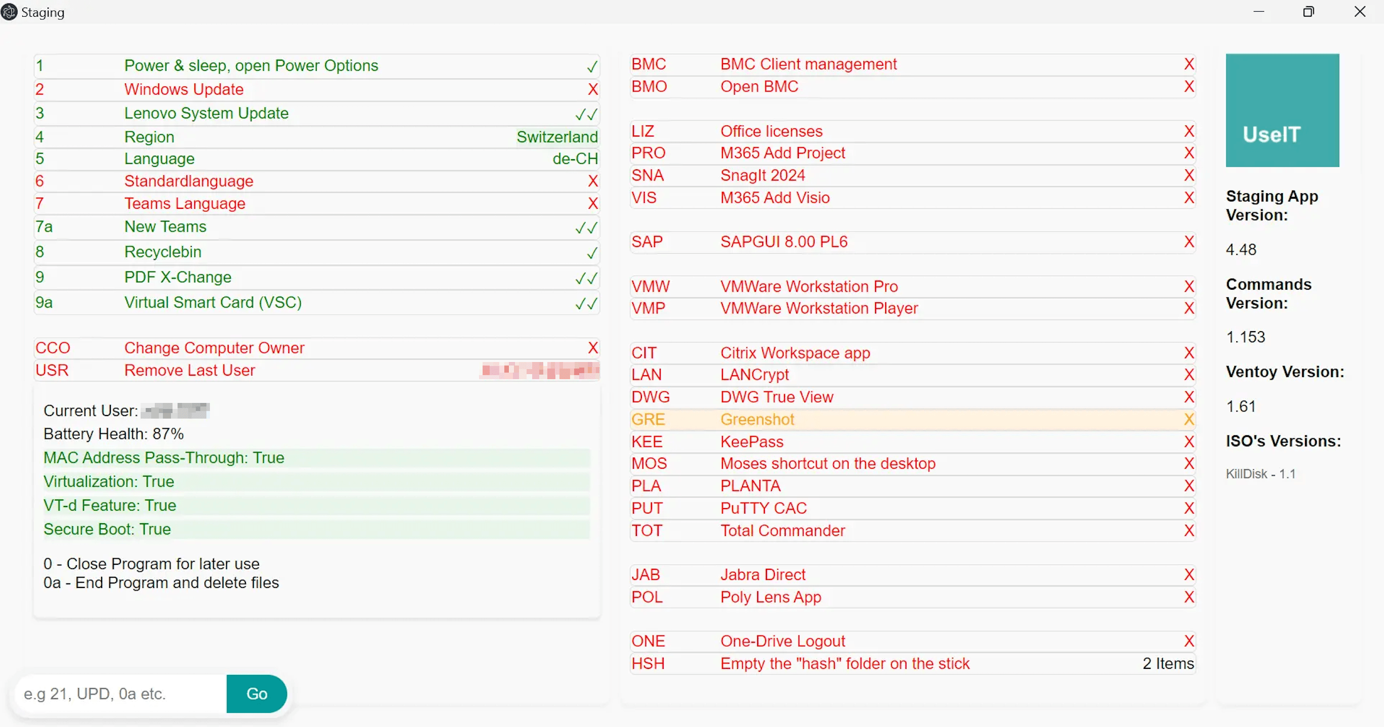 StagingStick Desktop Application